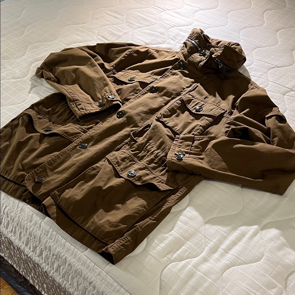 J. Crew Men's Field Jacket — Dark Tan — Medium - Picture 5 of 9